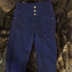 Women’s blue Charlotte Russe high rise jeans